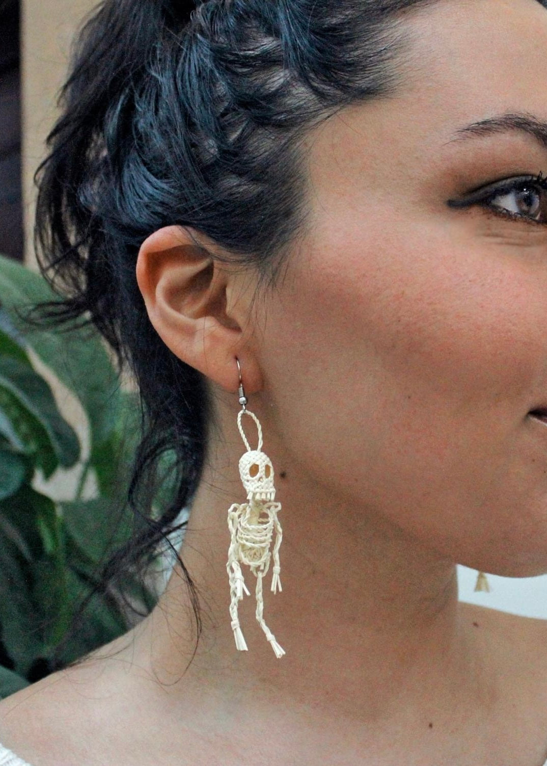 *Skeleton earrings