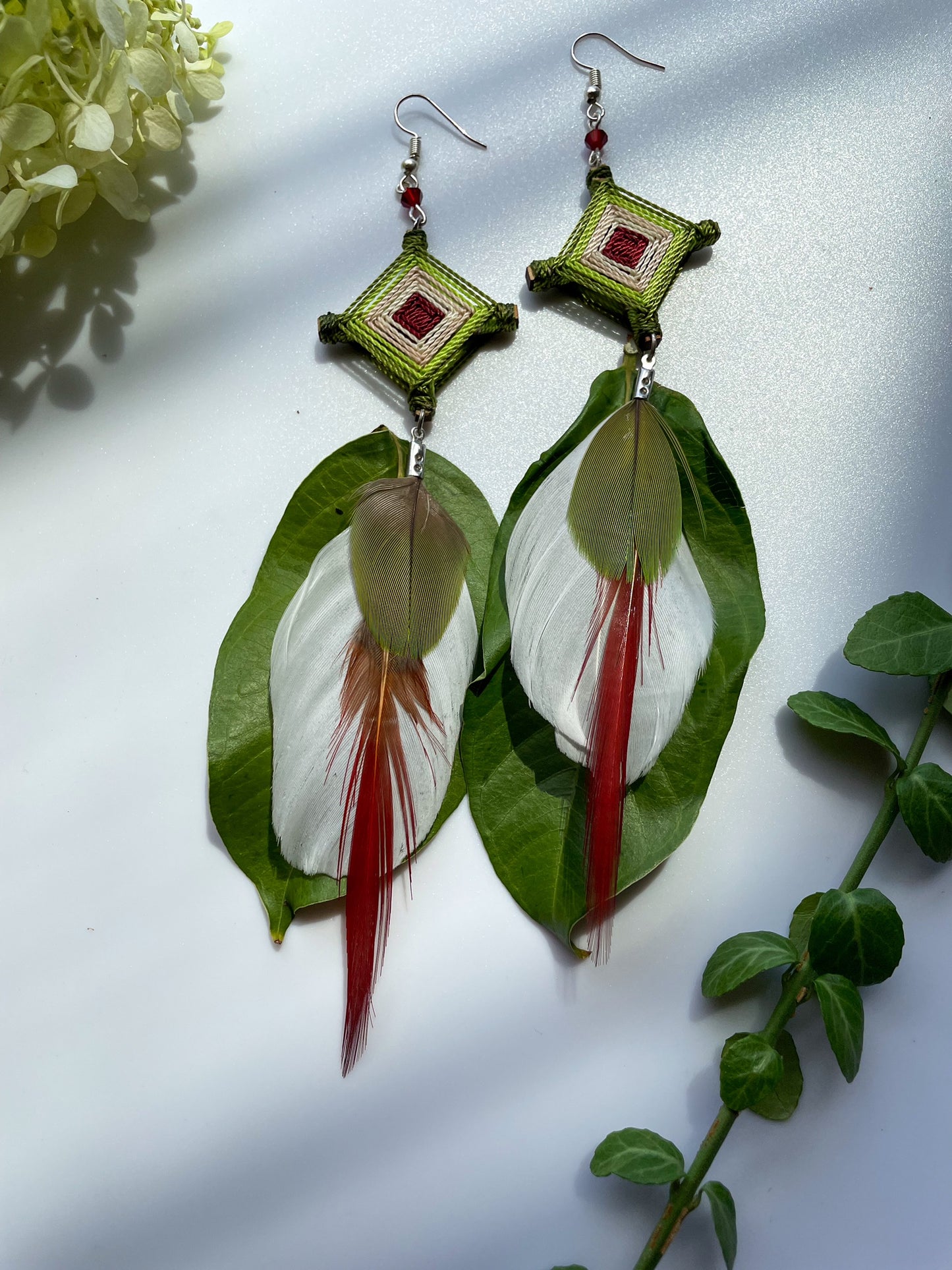 Ojo de Dios Exotic Earrings
